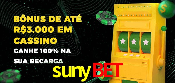 sunybet melhor bônus de depósito